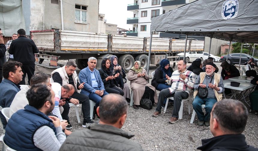 İskenderun’da Güven Ailesine Taziye Ziyareti