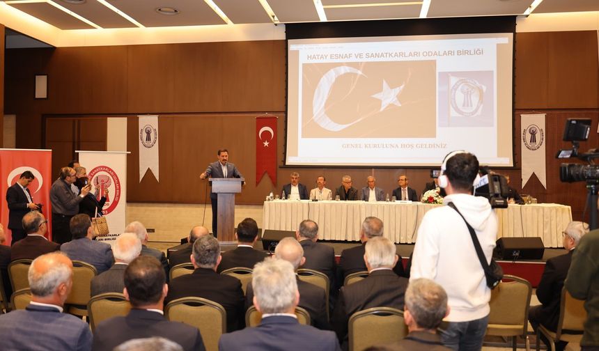 Masatlı: “Hatay’da Esnafın Gücüyle Yeniden Ayağa Kalkıyoruz”