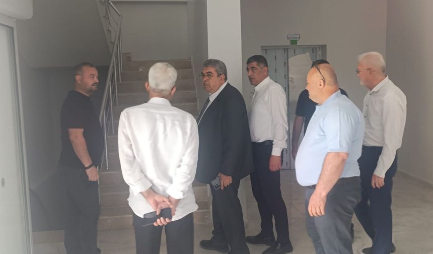 Kırıkhan’daki ASM İnşaatlarına Yerinde İnceleme