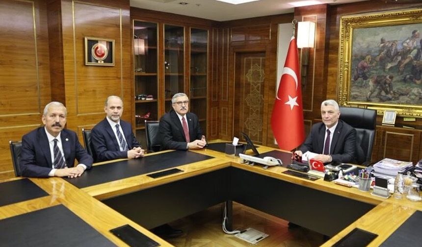 AK Parti Genel Başkan Yardımcımız Sayın Hüseyin Yayman’dan Ankara Temasları