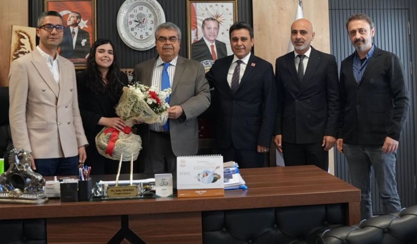 Diş Hekimleri Odası’ndan İl Sağlık Müdürü Sönmez’e Ziyaret
