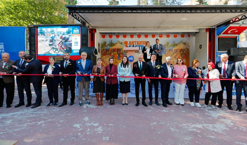1. Antakya Gastro Bahar Festivali Kapılarını Açtı