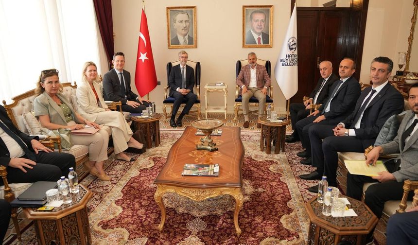 Başkan Öntürk’ten Hatay’ın Geleceği İçin Stratejik Görüşme
