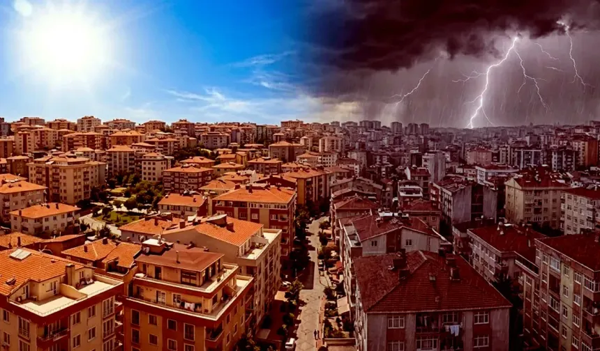 Meteoroloji'den Sağanak ve Sıcaklık Uyarısı!