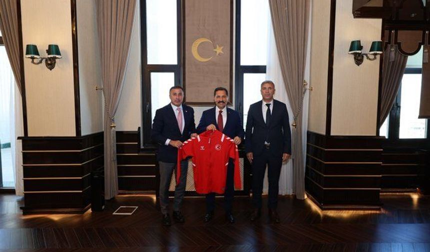 Masatlı, Türkiye Judo Federasyonu Başkanı Huysuz’u Kabul Etti