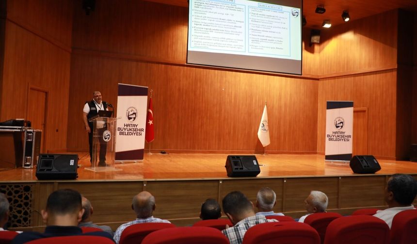 Arsuz’da Narenciye Üreticilerine Eğitim Desteği