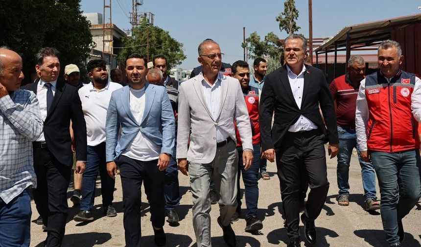 Alaaddin Mahallesi'nde Ahır Temeli Atıldı