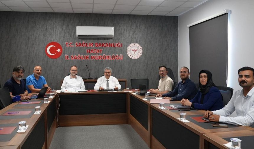 Hassa Devlet Hastanesi Değerlendirme ve Koordinasyon Toplantısı Gerçekleştirildi