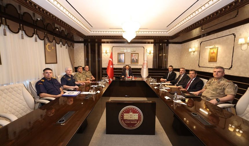 İl Asayiş ve Güvenlik Toplantısı Gerçekleştirildi