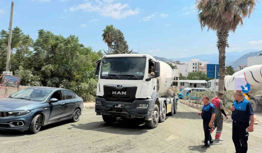 Samandağ’da Çevreyi Betona Bulayan Sürücüye Ağır Fatura!