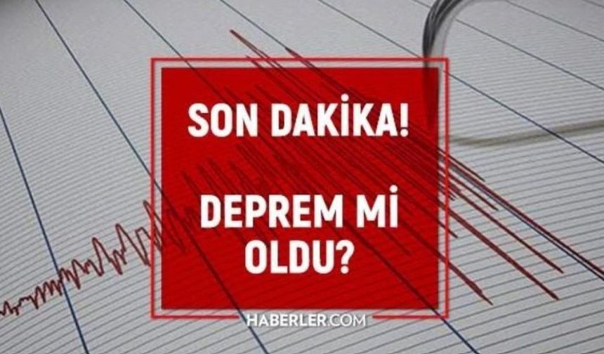 ANTAKYA'DA DEPREM !