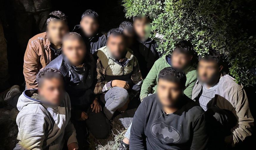 HATAY'DA DÜZENSİZ GÖÇMENLERE OPERASYON!