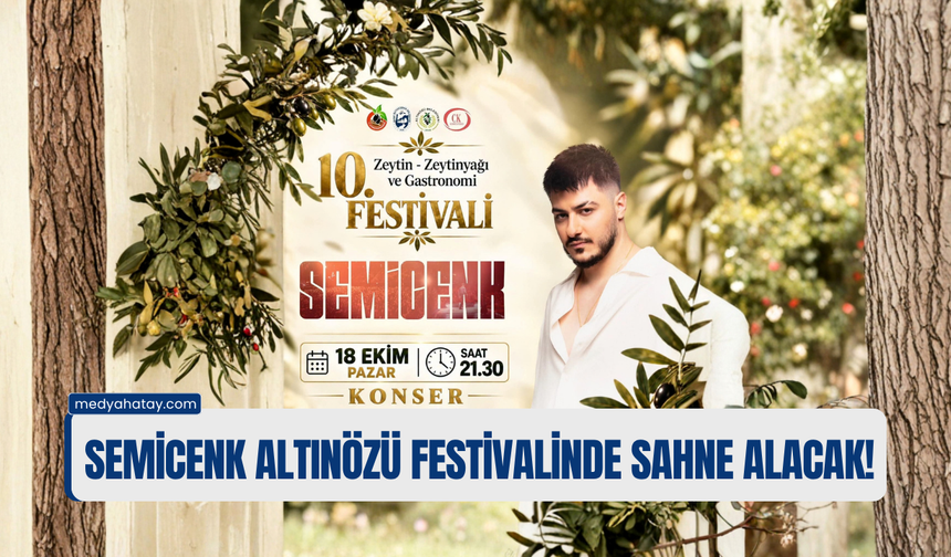 Semicenk Altınözü Festivalinde Sahne Alacak