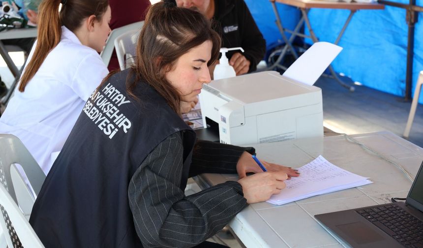 HBB’DEN SAMANDAĞ’DA ÜCRETSİZ SAĞLIK TARAMASI