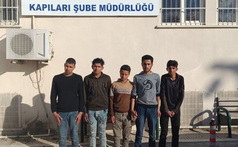 Hatay'da 6 düzensiz göçmen yakalandı
