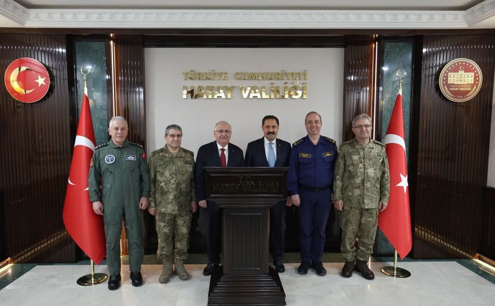 Güler ve TSK Komuta Heyeti Hatay Ziyaretinde