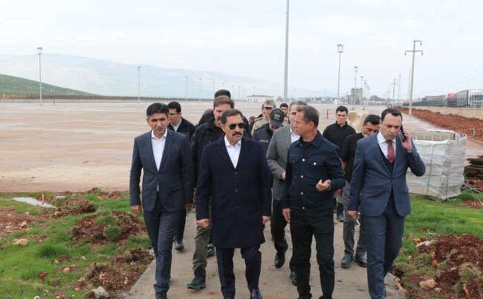 Cilvegözü Sınır Kapısı’nda 1000 Araçlık Tır Parkı Tamamlandı