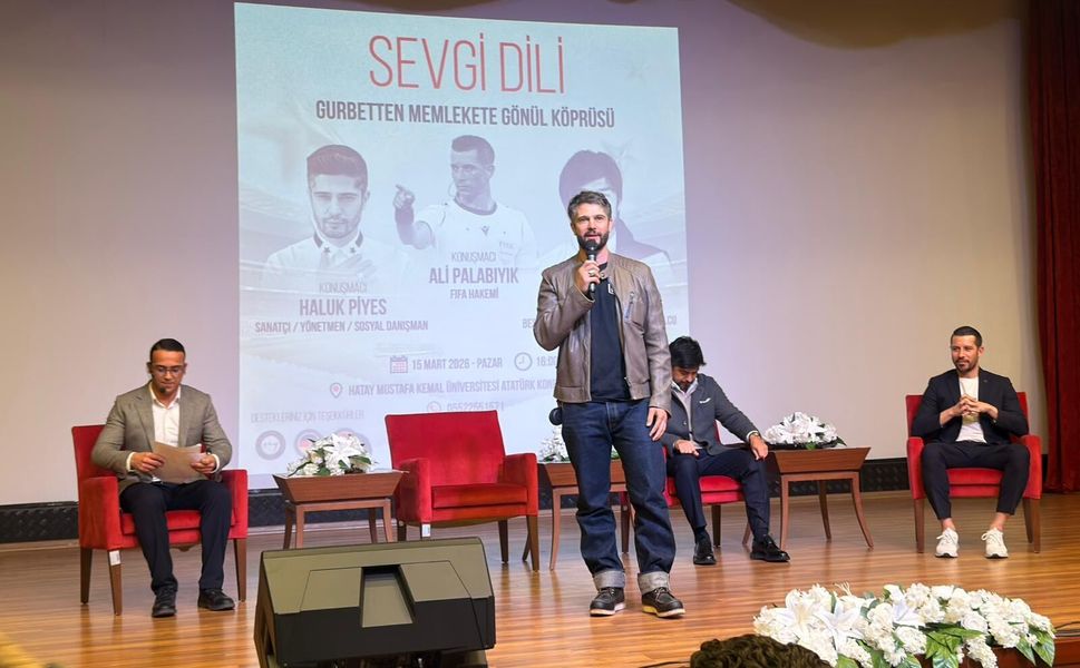 Hatay MKÜ’de “Sevgi Dili” programında gençlerle buluşma