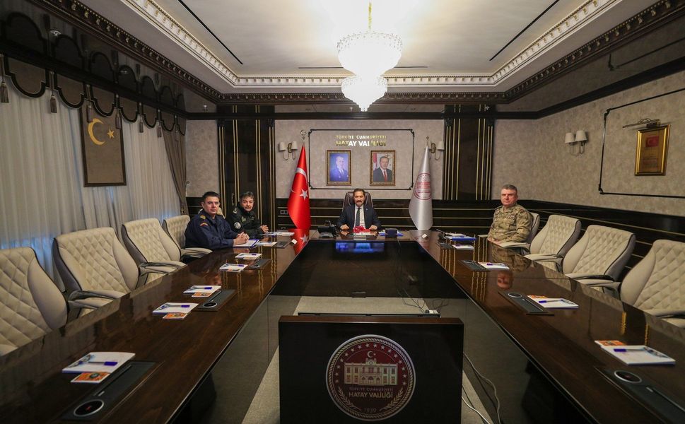 Hatay’da Ramazan Bayramı Güvenlik Tedbirleri Toplantısı