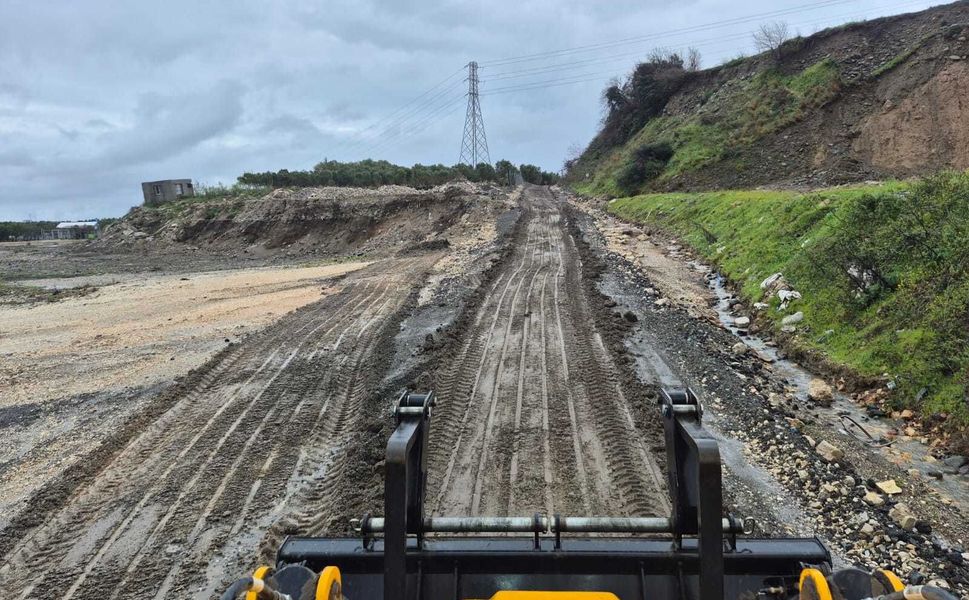 Samandağ Belediyesi’nden Değirmenbaşı’nda Yol Çalışması