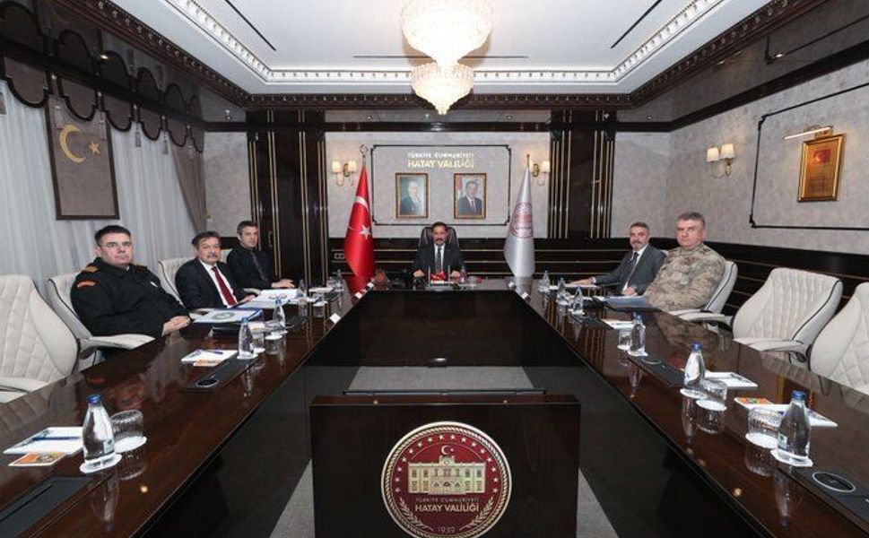 Hatay'da Asayiş Ve Güvenlik Toplantısı Yapıldı