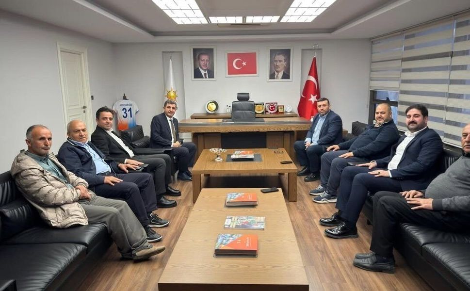 AK Parti Hatay’dan İskenderun Teşkilatına Ziyaret