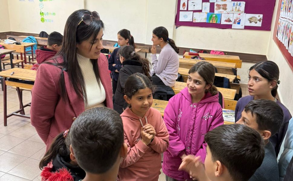 Altınözü’nde “Su Verimliliği” Bilinci Okullarda Yaygınlaşıyor