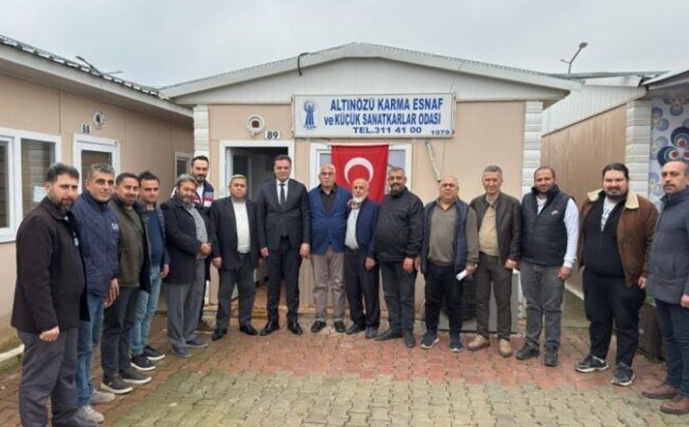 HESOB Başkanı Yılmaz, Altınözü Esnafıyla Buluştu