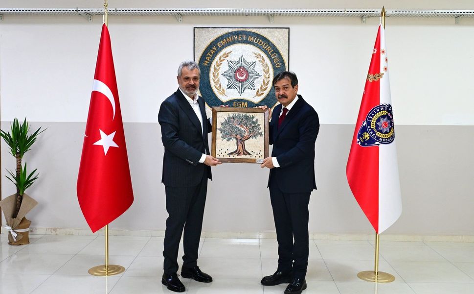 Emniyet Müdürü Yılmaz’dan Başkan Öntürk’e Ziyaret