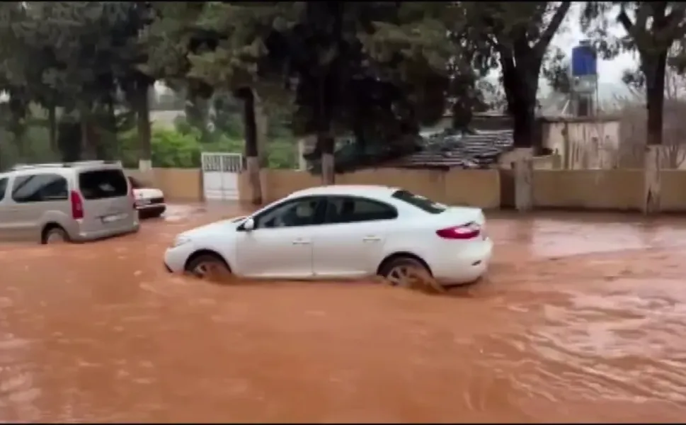 Hatay’da Sağanak Etkili Oldu!