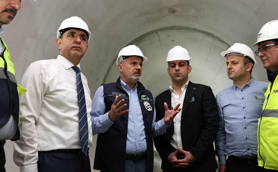 Öntürk, Türkiye’nin En Büyük Atık Su Tünelinde İncelemelerde Bulundu