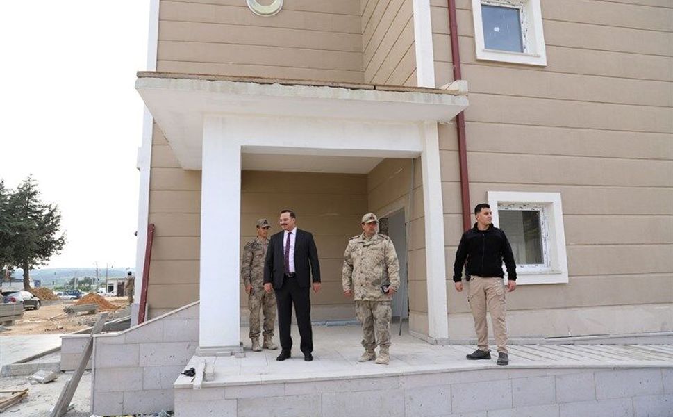 Altınözü’nde Yeni Jandarma Binasında Sona Doğru