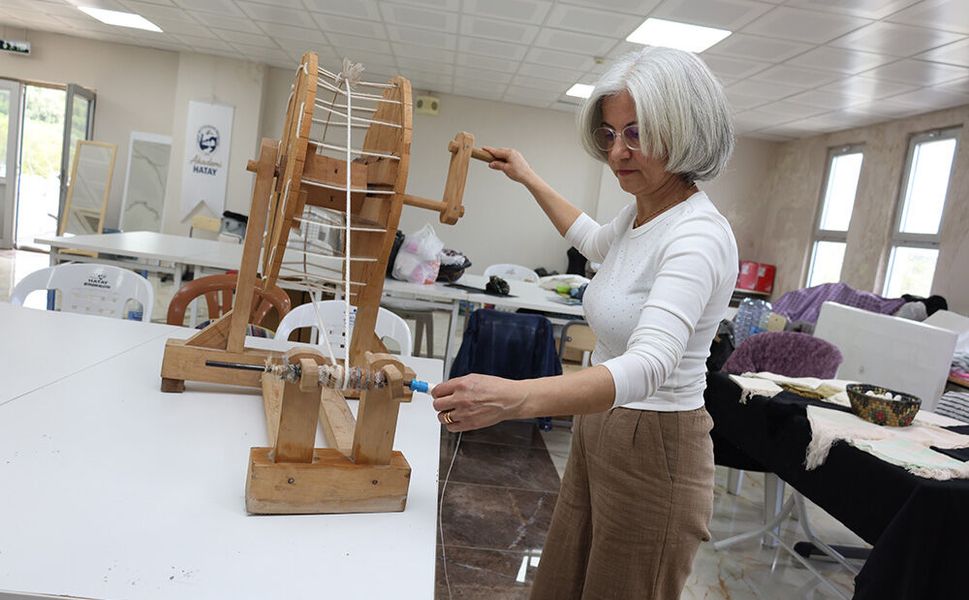 Unutulmaya Yüz Tutan Dokuma Sanatı Samandağ’da Yeniden Canlanıyor