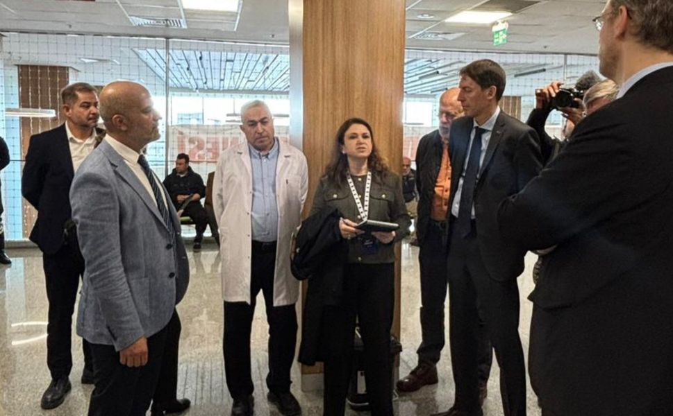 AB Heyeti Altınözü Devlet Hastanesi’ni ziyaret etti