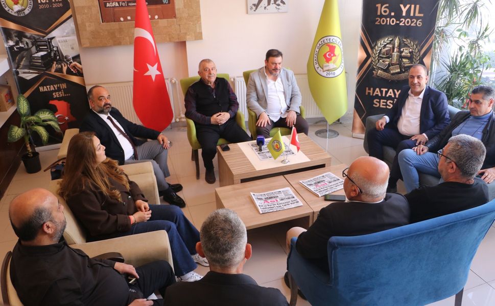İYİ Parti’den Hatay Gazeteciler Cemiyeti’ne Ziyaret