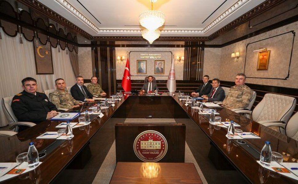 Hatay’da Asayiş Masaya Yatırıldı