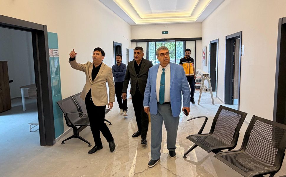 Belen’de Sağlık Yatırımları Yerinde İncelendi