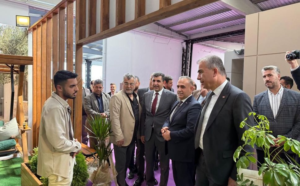 Rıfat Sarı, 5. Hatay Mobilya Fuarı’na Katıldı