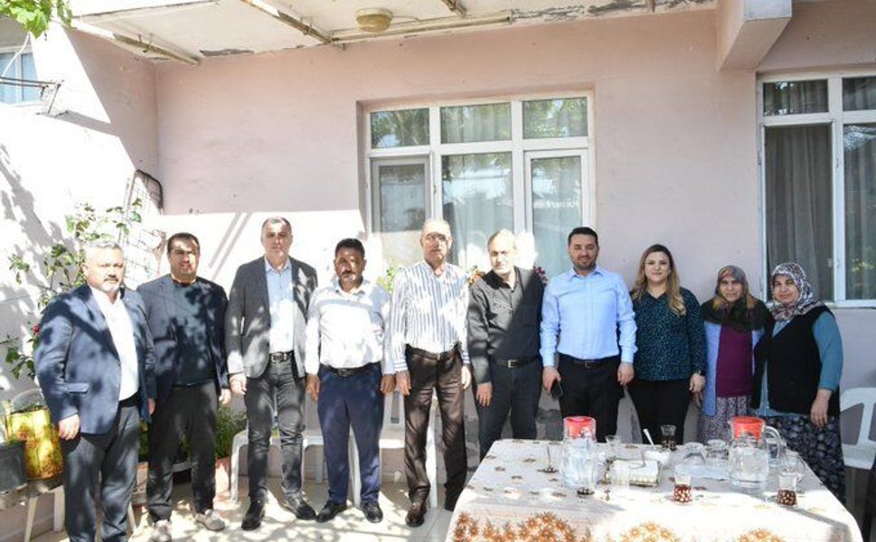 Yapar’dan Önceki Dönem Muhtarı Mahmut Boyacı’ya Ziyaret