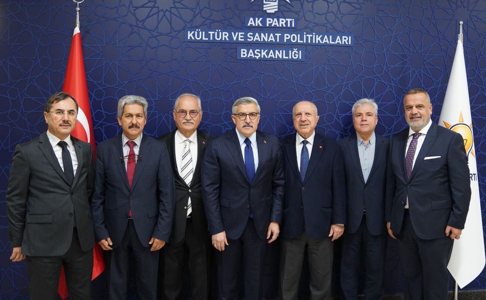 Hatay Vakfı’ndan Hüseyin Yayman’a Tebrik Ziyareti