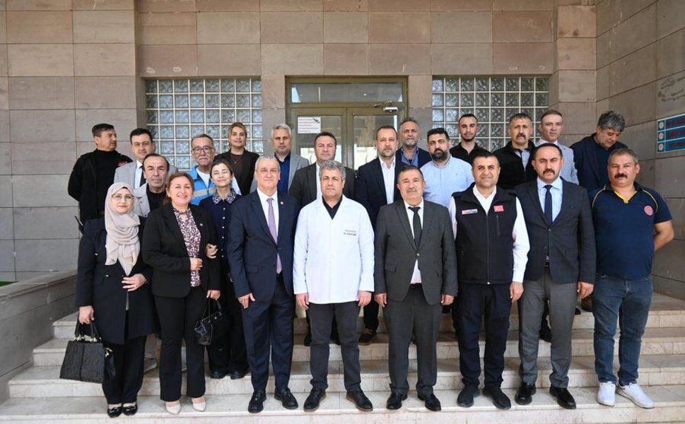 Başkan Gül’den Başhekim Sarı’ya Hayırlı Olsun Ziyareti