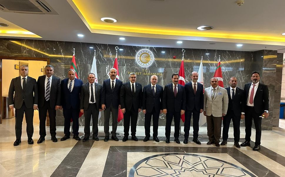 Hatay Heyetinden Ticaret Bakan Yardımcısı Uçarmak’a Ziyaret