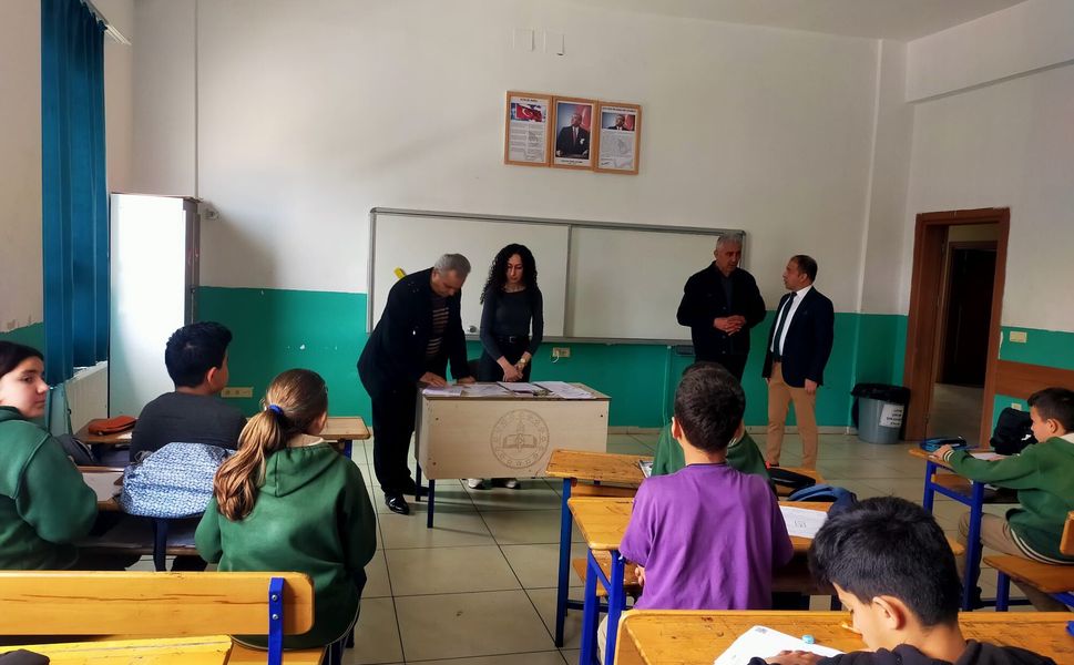 Altınözü’nde Ortak Sınav Denetimi