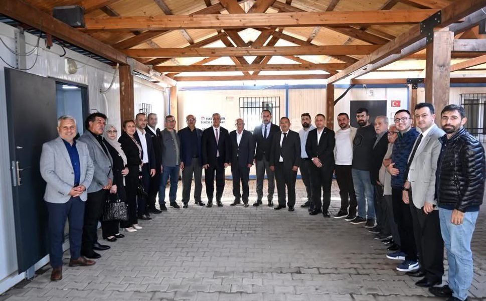 İskenderun Terziler Odası’na Ziyaret