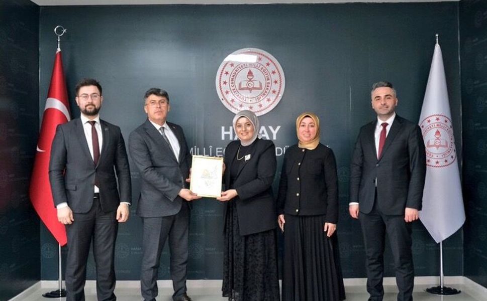 TÜRGEV Heyetinden Hatay İl Milli Eğitim Müdürlüğü’ne Ziyaret