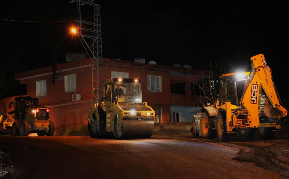 HBB ve Antakya Belediyesi Yollarda Vites Yükseltti
