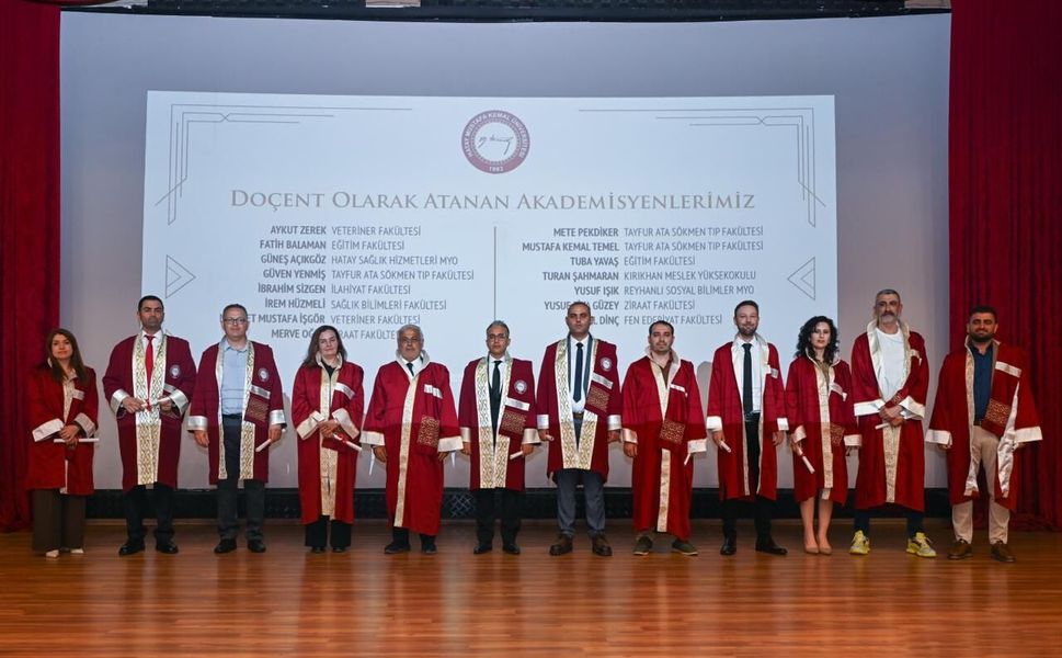 Hatay Mustafa Kemal Üniversitesinin Gurur Günü!