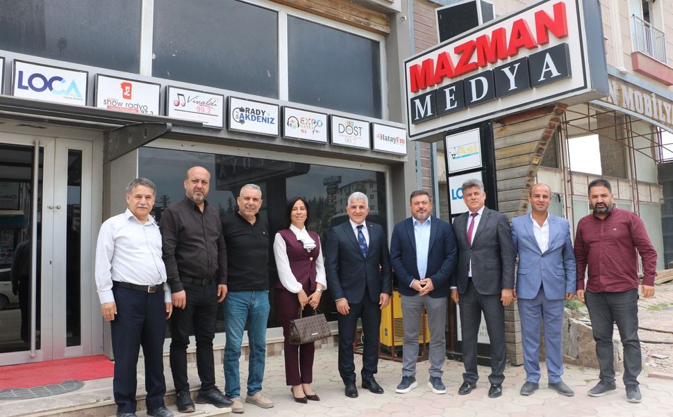 SGK İl Müdürü Hamit Bal’dan Hatay Gazeteciler Cemiyeti’ne Ziyaret