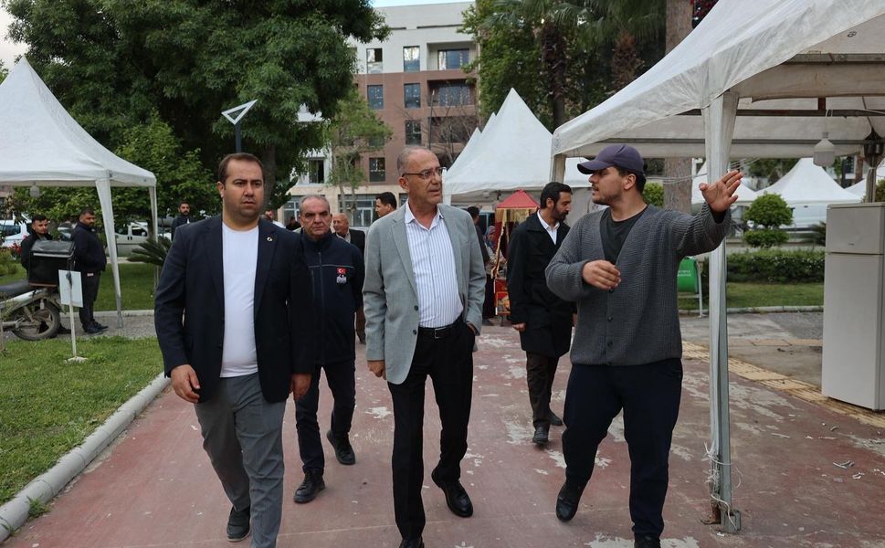 Başkan Yapar’dan Antakya Gastrofest Alanında İnceleme
