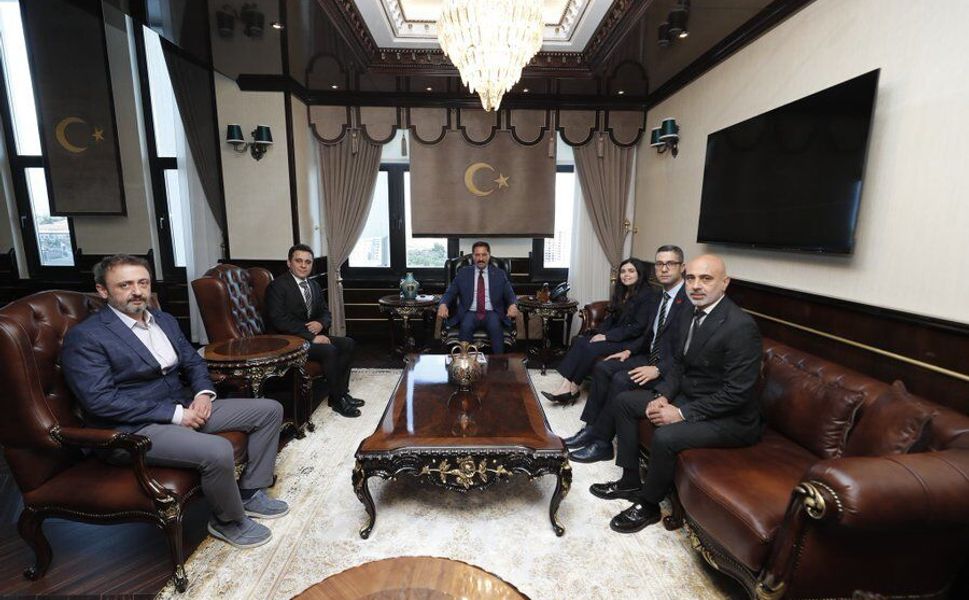 Vali Masatlı, Diş Hekimleri Odası Heyetini Kabul Etti